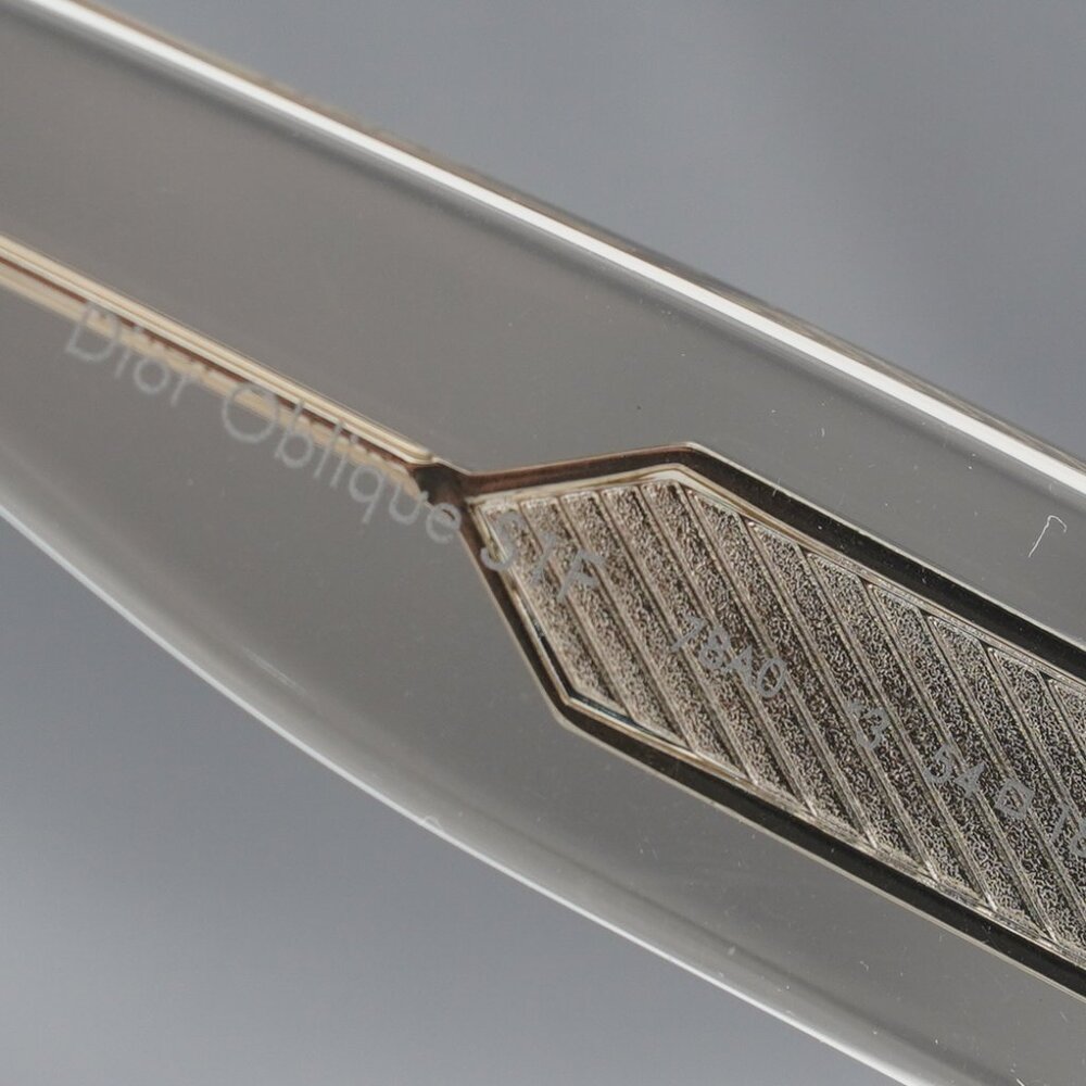 Dior OBLIQUE S1F 78A0 Square Sunglasses - Khaki/Grey - Picture 9 of 12